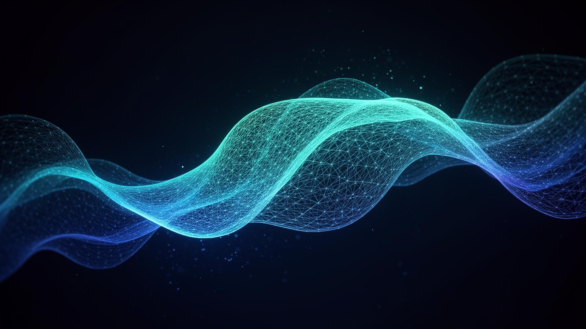 Visualización de red neuronal de inteligencia artificial